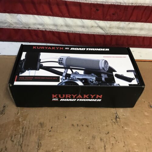 KURYAKYN 4405-0537 2719 Road Thunder® Sound Bar Plus by MTX® - Satin Silver