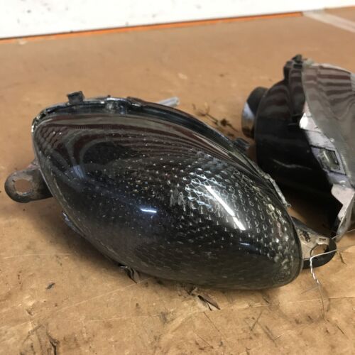 1999-2007 Suzuki GSX-1300R Hayabusa Front Turn Signals Tinted OEM