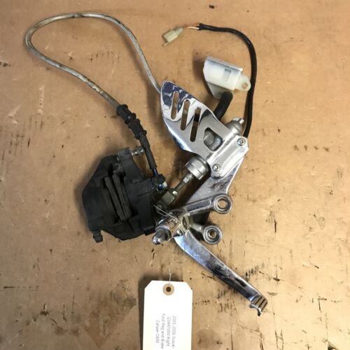 2005-2006 Suzuki GSXR1000 Right Foot Peg and Brake Caliper OEM