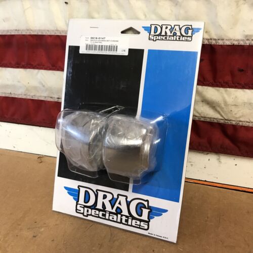 DRAG SPECIALTIES Chrome Switch Housing Kit w/o Switches - 0616-0147