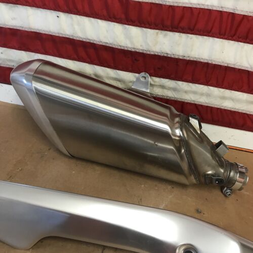 2022 Suzuki Hayabusa GSX1300R Gen3 Exhaust Slip-on Right OEM w/ Panel