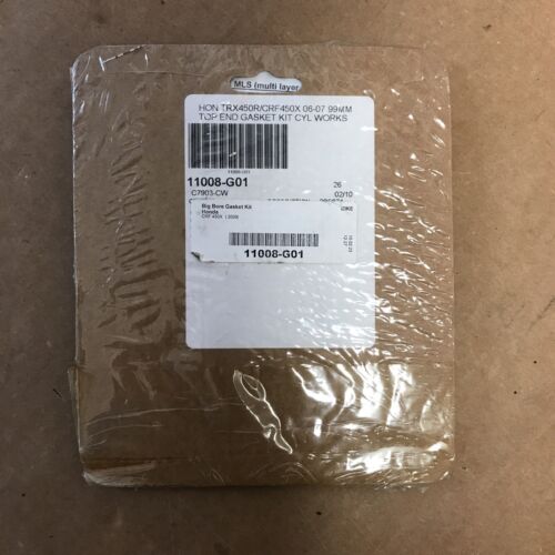 Cylinder Works - 11008-G01 - Big Bore Gasket Kit, 99.00mm Bore Honda CRF 450X