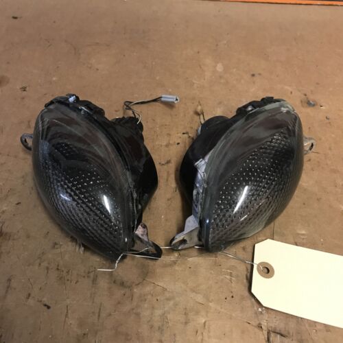 1999-2007 Suzuki GSX-1300R Hayabusa Front Turn Signals Tinted OEM