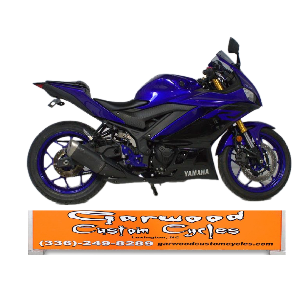 2019 Yamaha R3 Color: Blue Mileage: 2,430 VIN: 001985