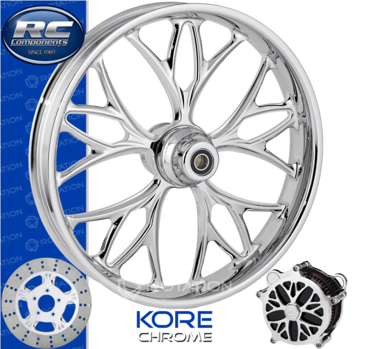 RC KORE 360S Eclipse Front and Rear Wheels - Yamaha R6
