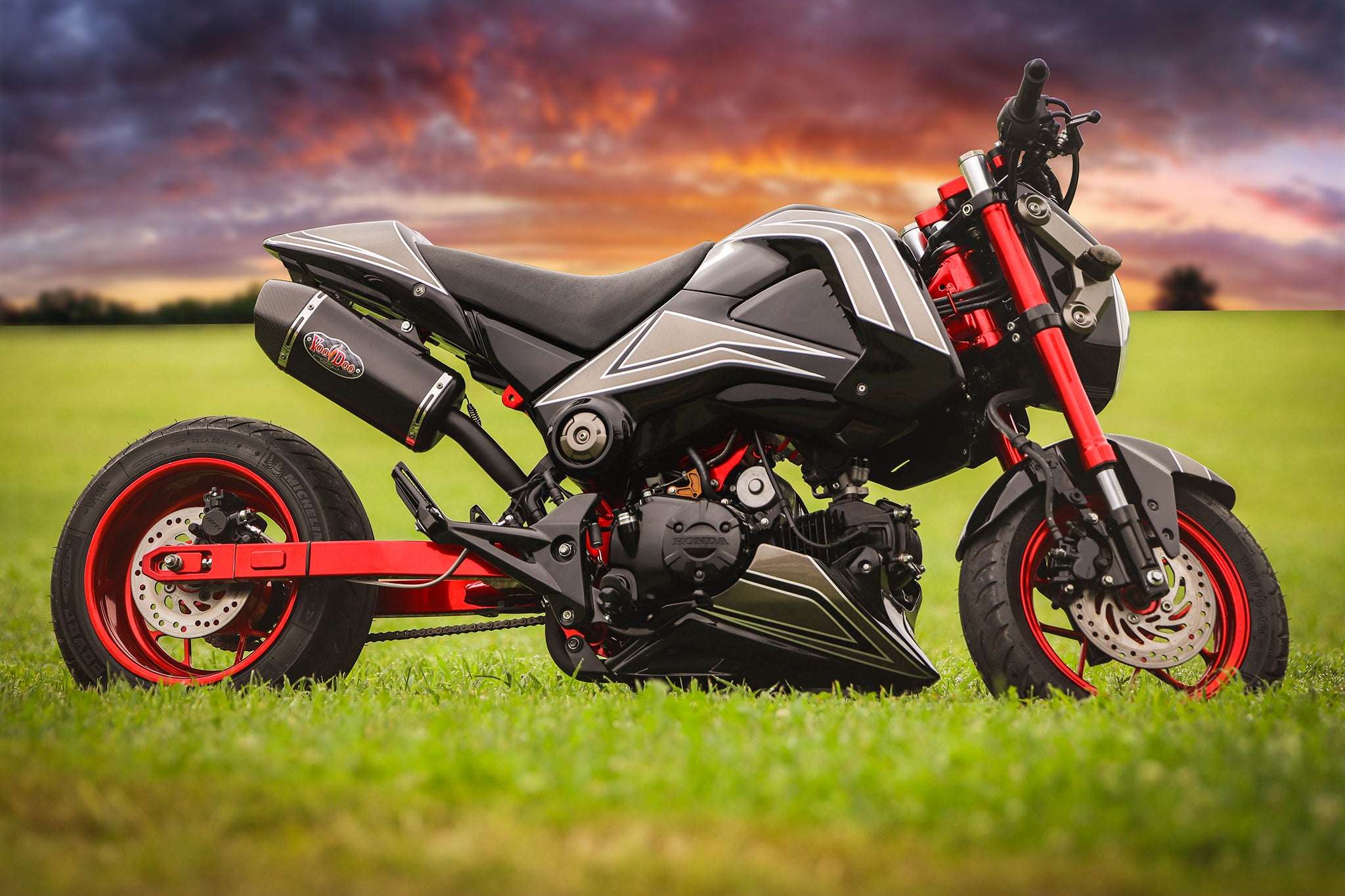 Swing Arm Extension Kit (Grom 13-20 and z125 17-23)