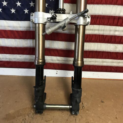 2005-2006 Suzuki GSXR1000 Front Forks and Triple Tree OEM