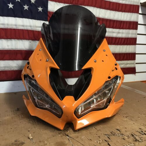 飾り面 Kawasaki ZX6R Headlight Decal Set 2019-2022 – KP12Graphix