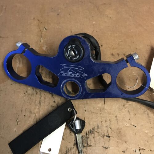 2005-2006 Suzuki GSXR1000 Triple Tree with Ignition & Key OEM