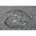 Drag Specialties - 1741-5841 - Standard Length Front Stainless Steel Brake Line