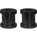 Speed Merchant Solid Riser Bushings for Harley - Black
