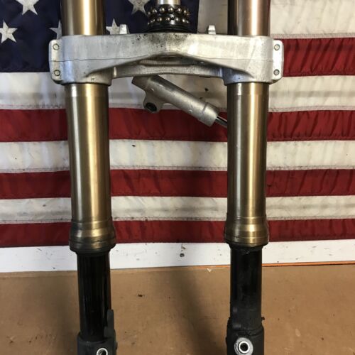 2005-2006 Suzuki GSXR1000 Front Forks and Triple Tree OEM