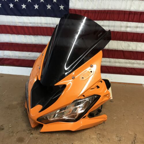 2021 19-23 KAWASAKI ZX6R ZX636 FRONT UPPER HEADLIGHT FAIRING