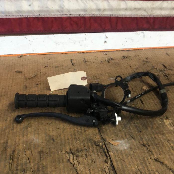 08-10 ZX10 Left Handlebar & Controls OEM