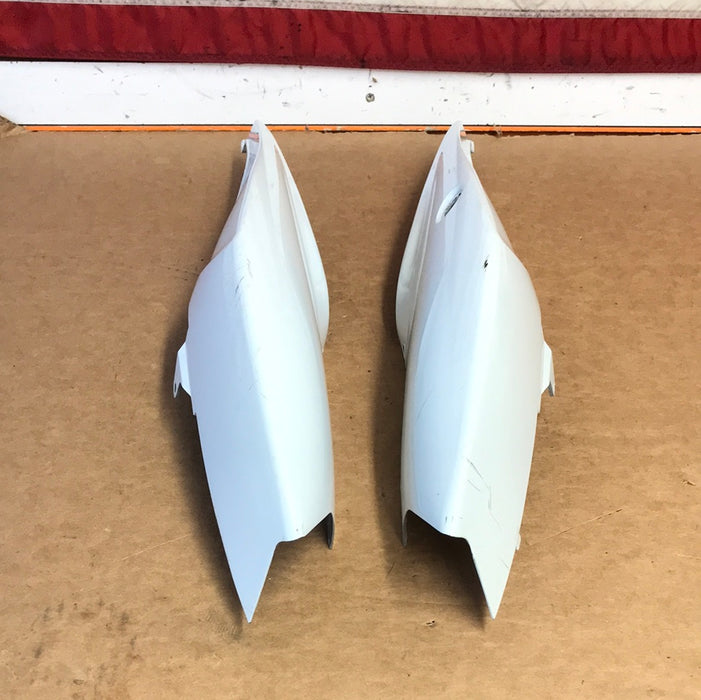 2006-2007 Suzuki GSXR 600 750 Tail Section Fairings Left and Right White