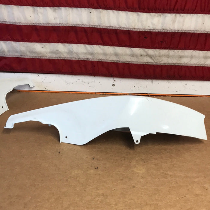 2006-2007 Suzuki GSXR 600 750 Tail Section Fairings Left and Right White