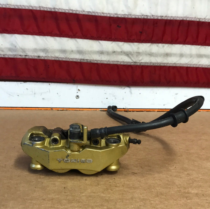 2008-2020 Suzuki Hayabusa Gen 2 Front Brake Caliper OEM Gold Tokico