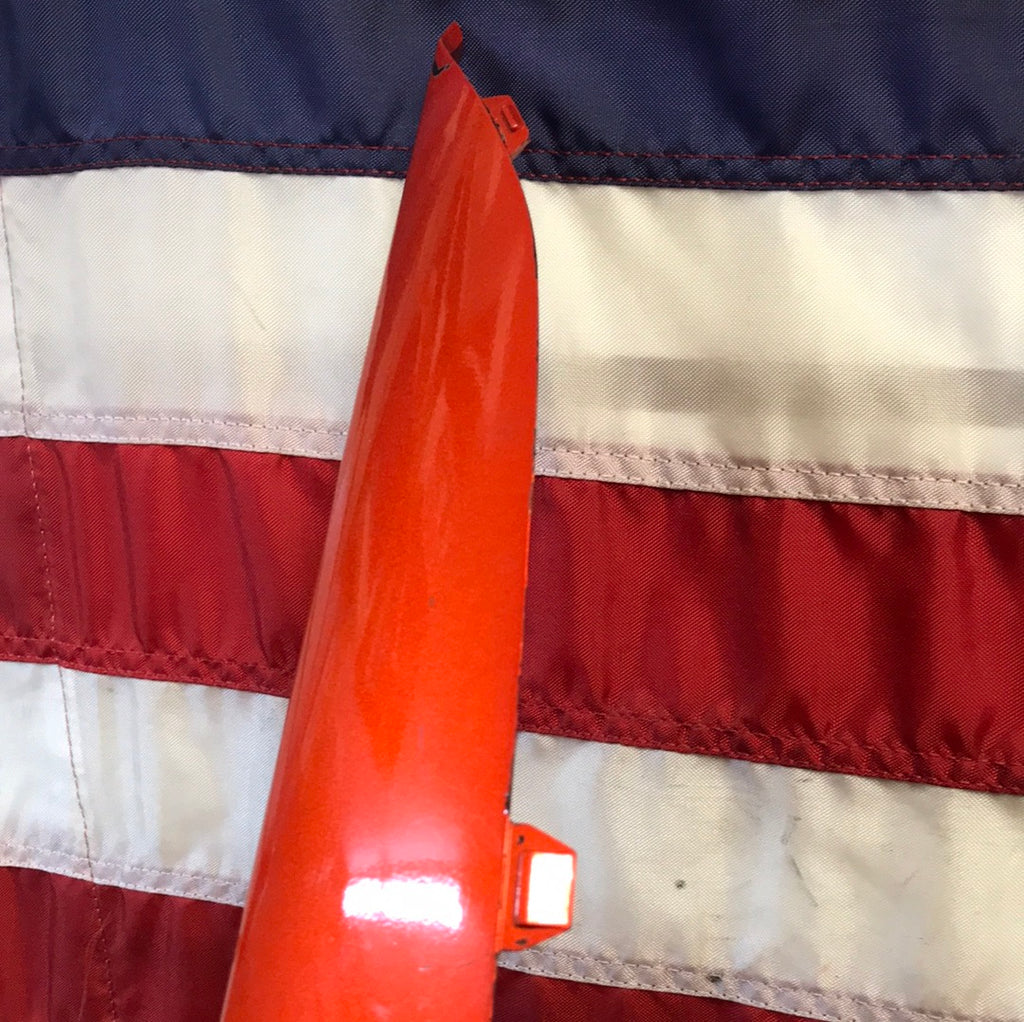 2007-2008 Suzuki GSXR 1000 Tank Fairing and Left Mid Upper Fairing Orange