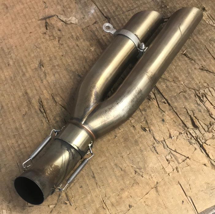 2008-2010 Kawasaki Ninja ZX10 Exhaust midpipe and short pipe