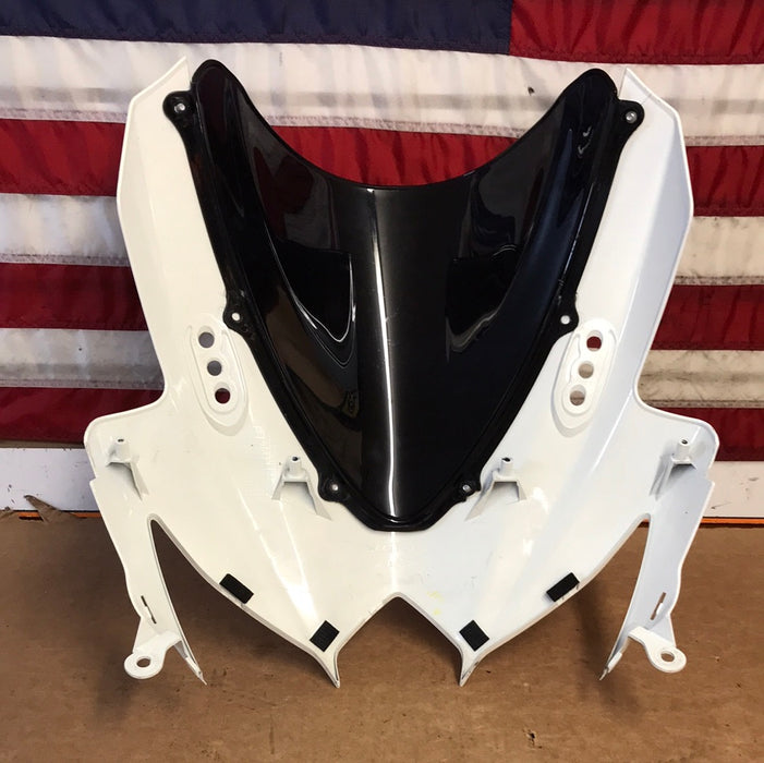 2008-2009 Suzuki GSXR 750 Nose Front Fairing w/ Windshield OEM