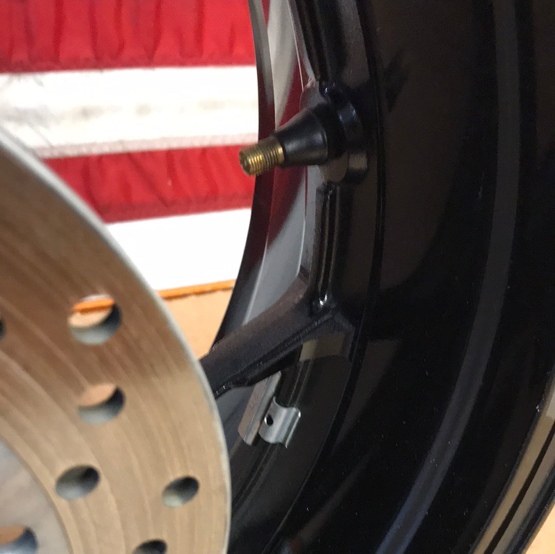 2006-2011 Kawasaki Ninja ZX14 Black Rear Wheel Straight OEM