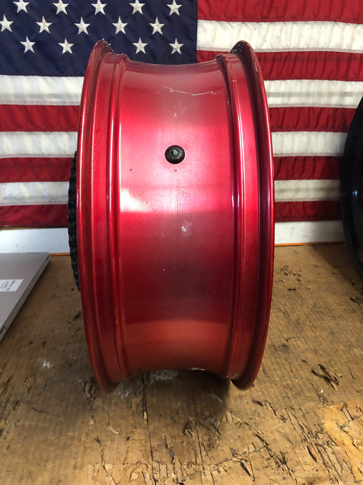 06-11 ZX14 Rear Wheel STR8 Red