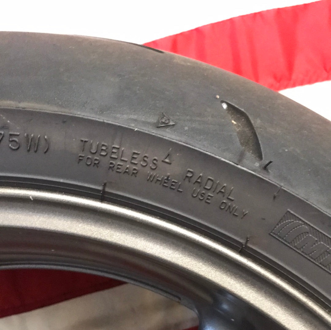 2009-2016 Suzuki GSXR 1000 Rear Wheel OEM Gray
