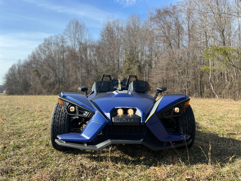 2015 Polaris Slingshot Color: Blue Mileage: 784 VIN: 103868