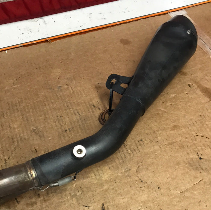 2020 Kawaski 636 ZX6R Exhaust Header and Aftermarket M4 Muffler 19 20 21 22 23