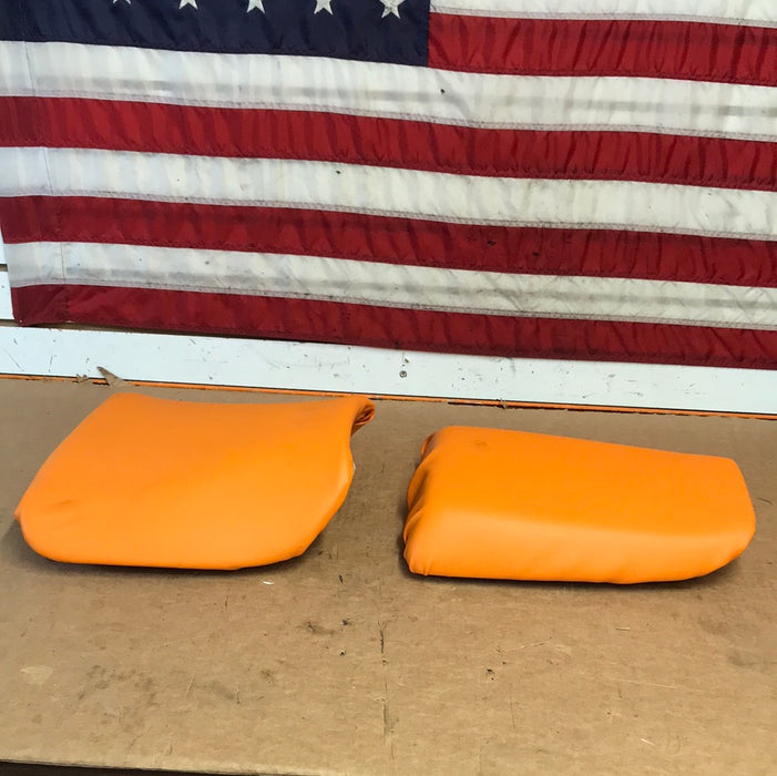 1996-2003 Kawasaki Ninja ZX7R Front and Rear Seat Orange