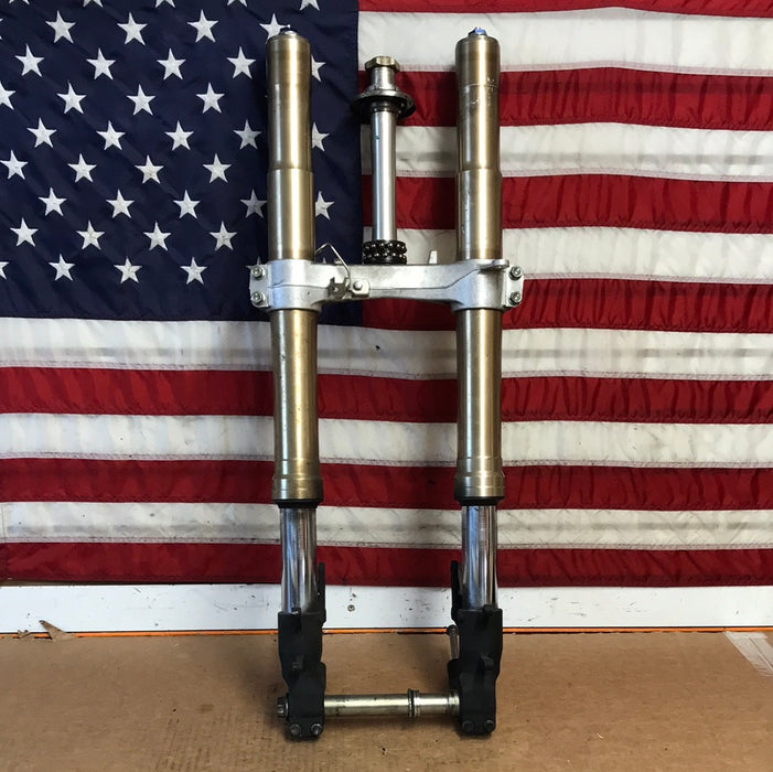 2008-2010 Suzuki GSXR 600/750 Front Forks Suspension Frame Triple Trees OEM