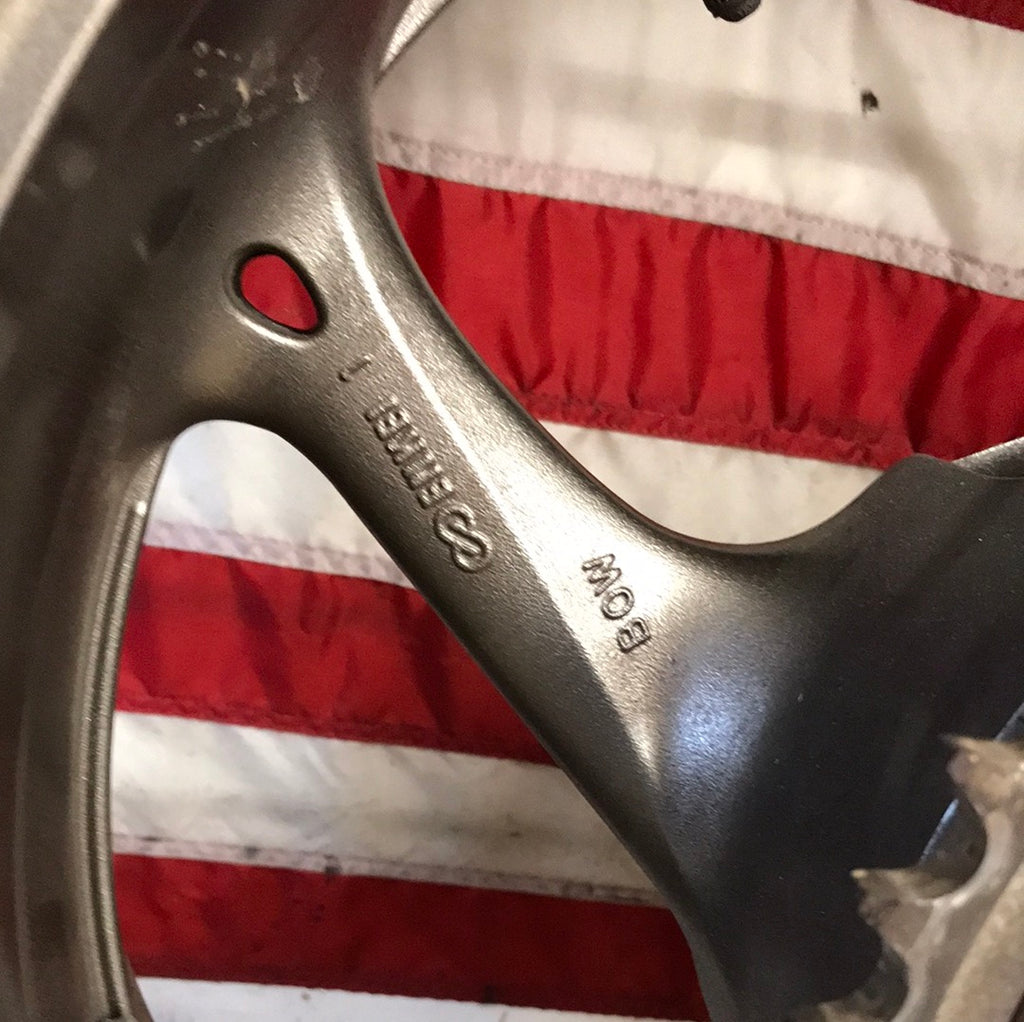 2009-2016 Suzuki GSXR 1000 Rear Wheel OEM Gray