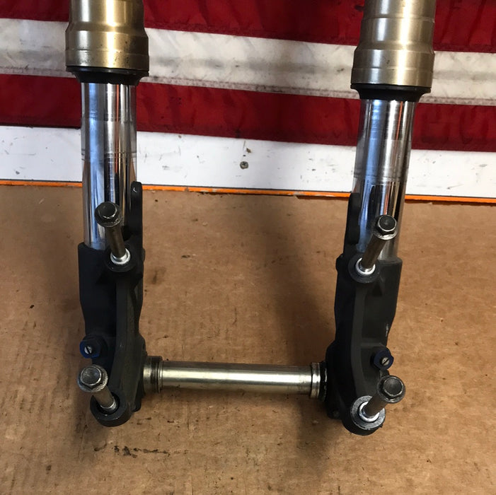 2008-2010 Suzuki GSXR 600/750 Front Forks Suspension Frame Triple Trees OEM