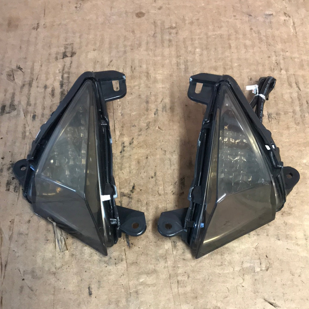 2012-2022 Kawasaki Ninja ZX14 ZX-14R Front Turn Signals OEM Tinted