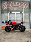 2013 Suzuki GSXR-600 Color: Red Mileage: 21,819 VIN: 101619