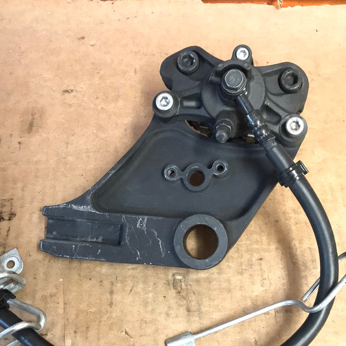 2012-2021 Kawasaki Ninja ZX14 Rear Caliper and Bracket OEM