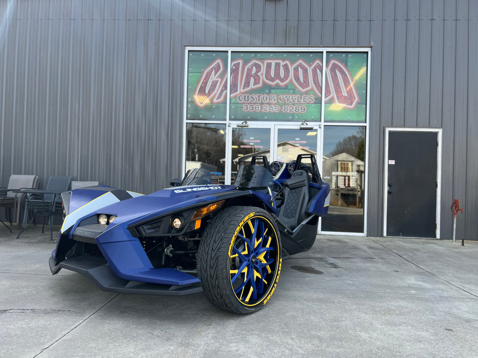 2015 Polaris Slingshot Color: Blue Mileage: 784 VIN: 103868