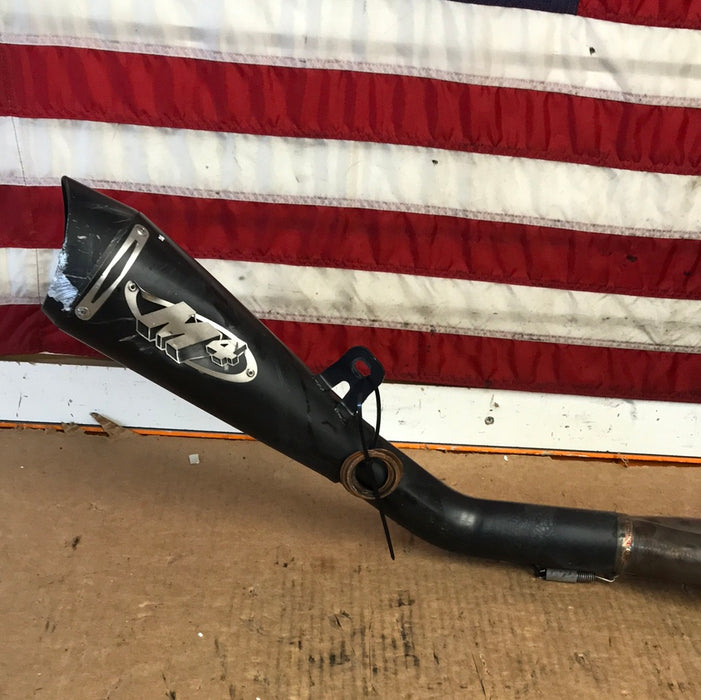 2020 Kawaski 636 ZX6R Exhaust Header and Aftermarket M4 Muffler 19 20 21 22 23