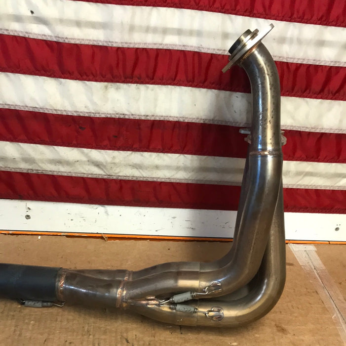 2020 Kawaski 636 ZX6R Exhaust Header and Aftermarket M4 Muffler 19 20 21 22 23