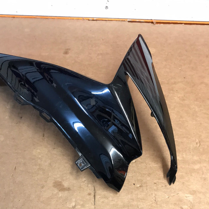 2011-2019 Suzuki GSXR 600 Right Front Upper Nose Fairing Gloss Black OEM