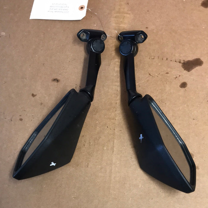 2020 Kawasaki Ninja ZX6R 636 Left and Right Mirrors OEM 19 20 21 22 23