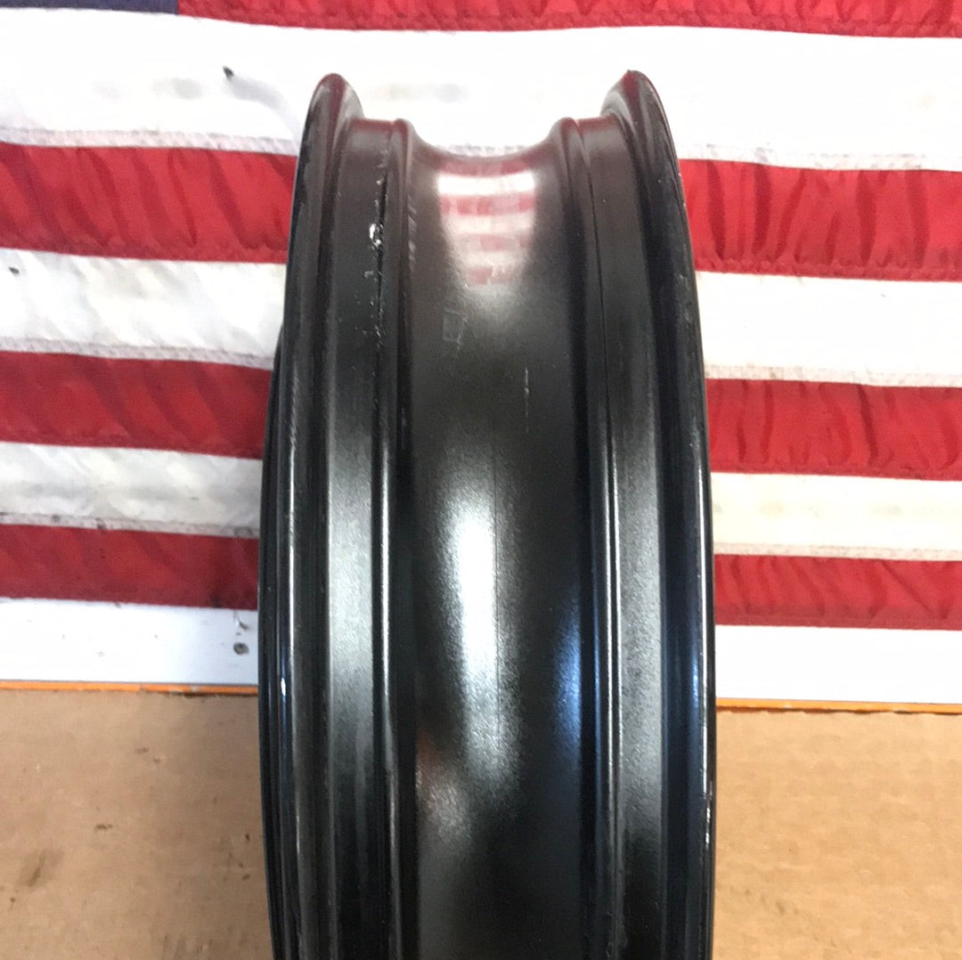2006-2011 Kawasaki Ninja ZX14 Black Front Wheel Straight OEM