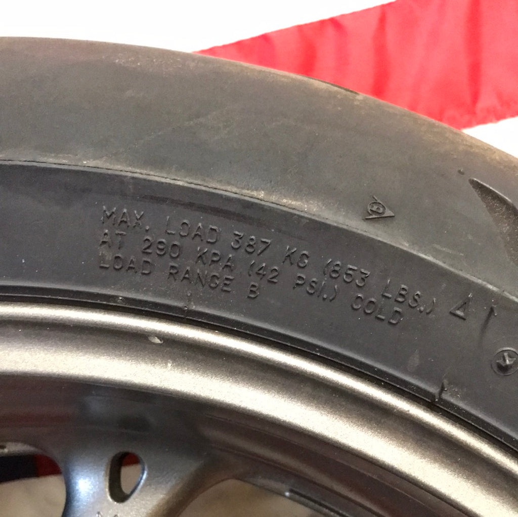 2009-2016 Suzuki GSXR 1000 Rear Wheel OEM Gray
