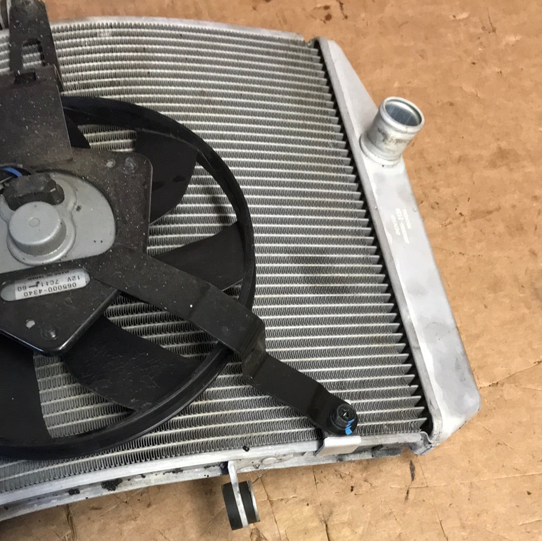 2020 Kawaski 636 ZX6R Radiator Cooling Fan Complete OEM 19 20 21