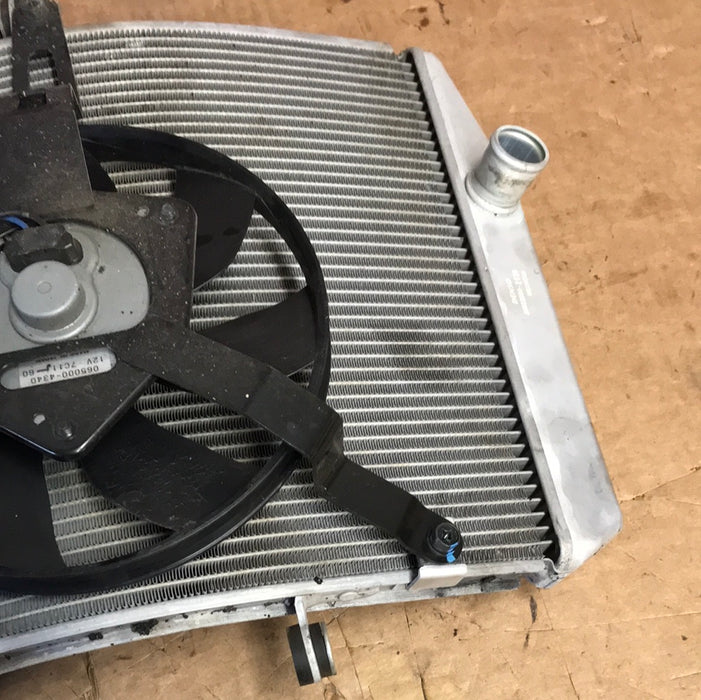 2020 Kawaski 636 ZX6R Radiator Cooling Fan Complete OEM 19 20 21 22 23