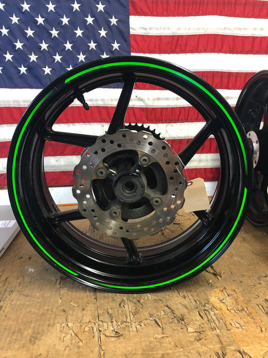 08-10 ZX10 Rear Wheel STR8 OEM