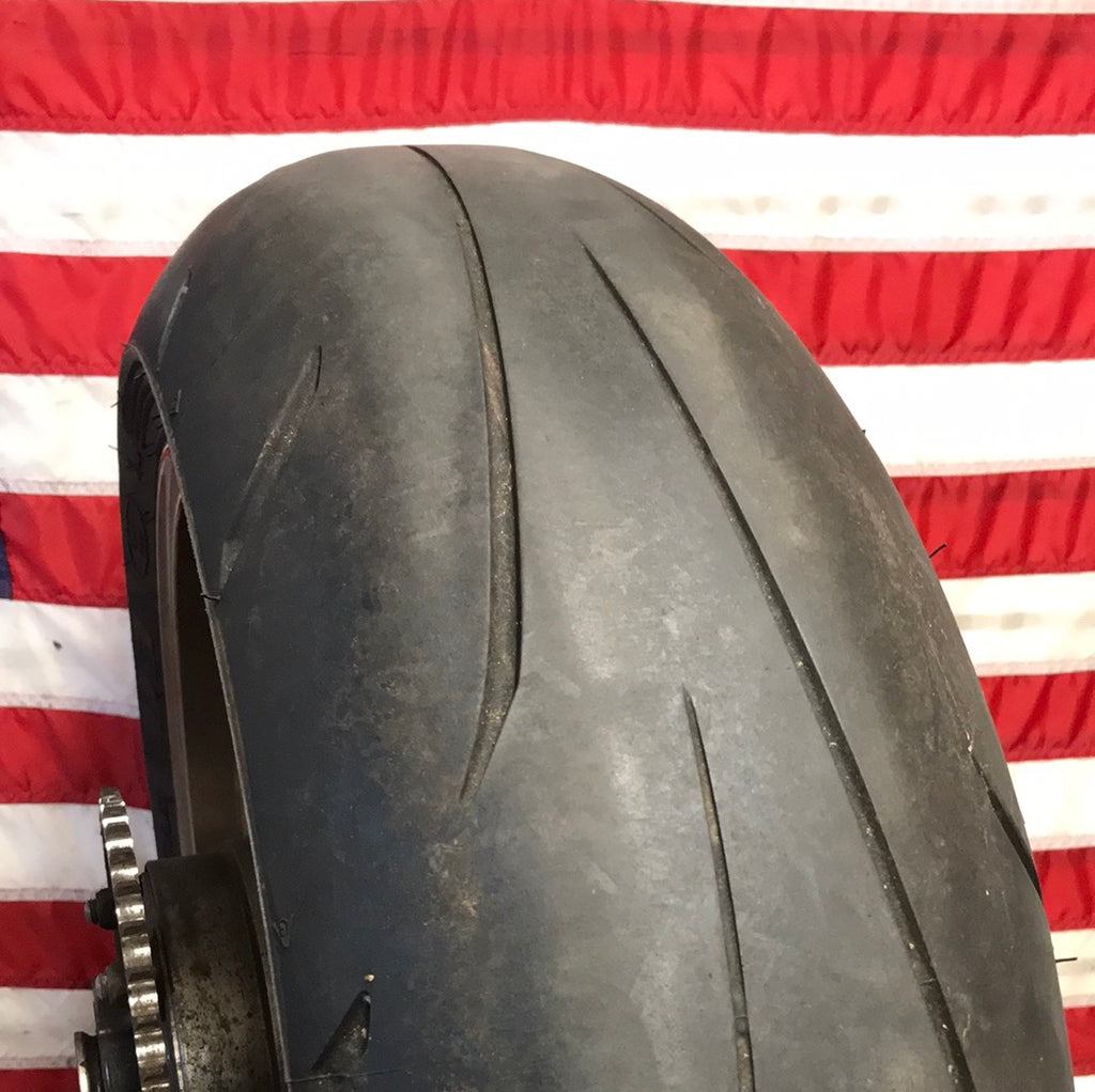 2009-2016 Suzuki GSXR 1000 Rear Wheel OEM Gray