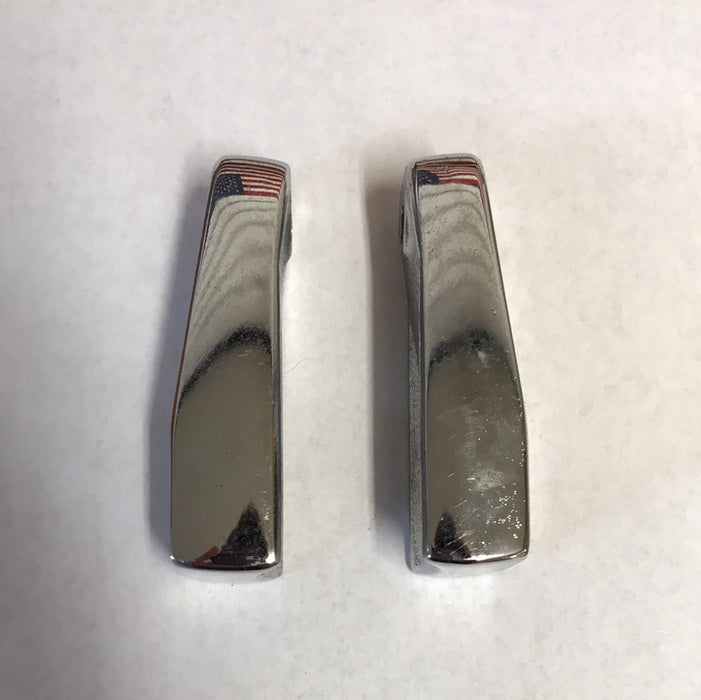 1999-2007 Gen 1 Suzuki Hayabusa Peg Weights CHROME, EXCELLENT CONDITION!