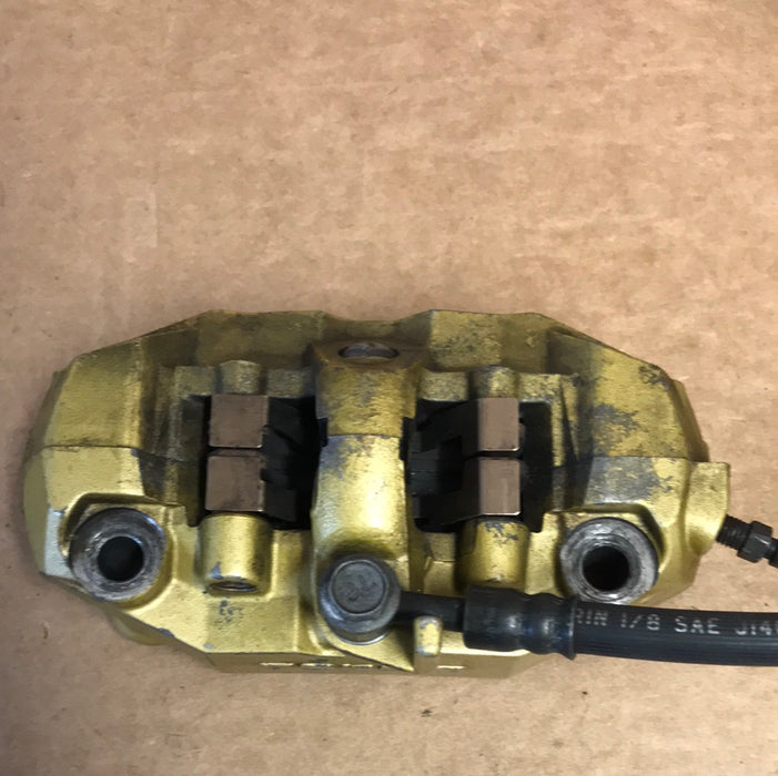 2008-2020 Suzuki Hayabusa Gen 2 Front Brake Caliper OEM Gold Tokico