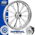 RC IMPERIAL 330D Flipside Front and Rear Wheels - Honda CBR1000 